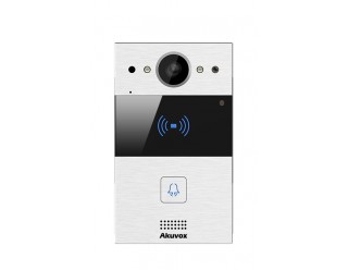 Akuvox R20A-2 On-Wall Mounted 2-Wire IP Video Intercom with one Button & RFID Card reader